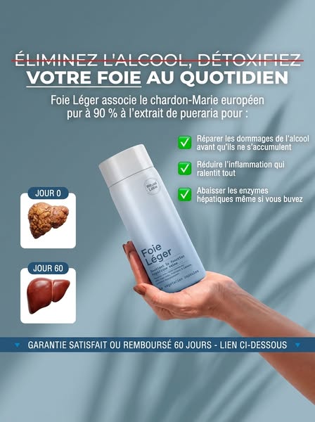 Donnez à votre foie ce dont il a besoin pour faire son travail.