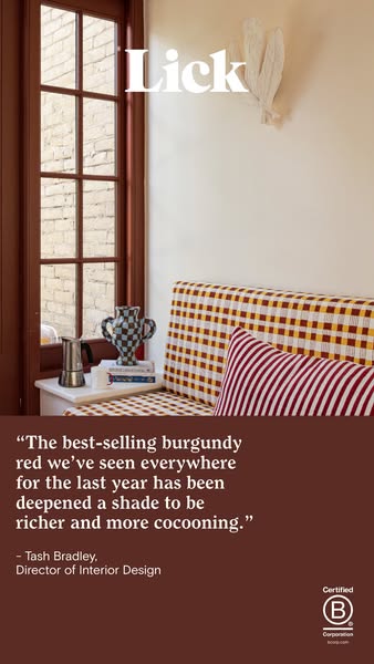 Lick's 2027 Colour Edit: A Soulful Home