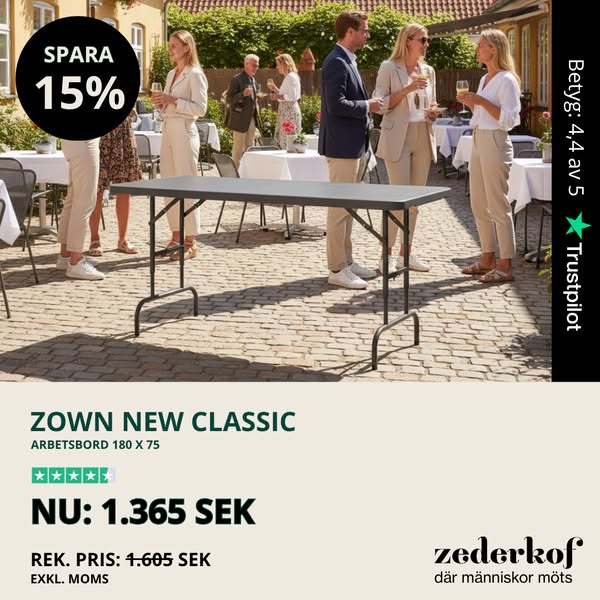 Zown arbetsbord – 15% nu