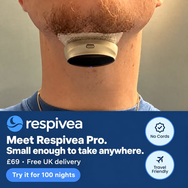 No mask. No machine. Simple.