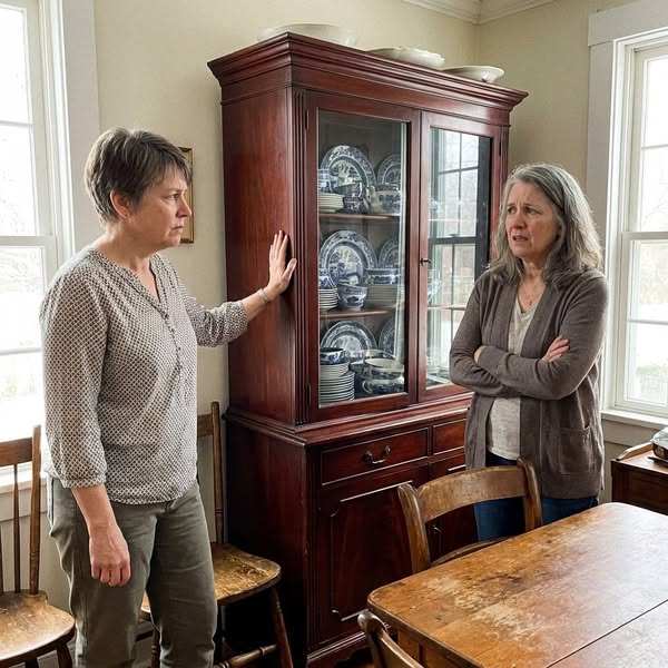 Her sister took one look and asked what happened to the cabinet