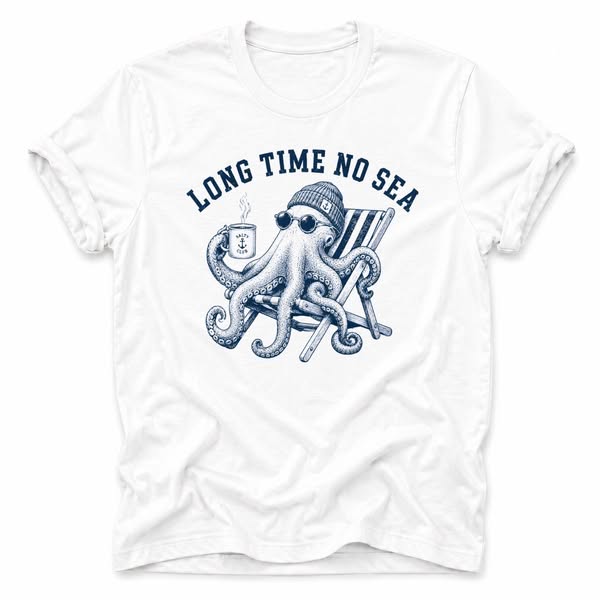 Long Time No Sea Club – Unisex T-Shirt