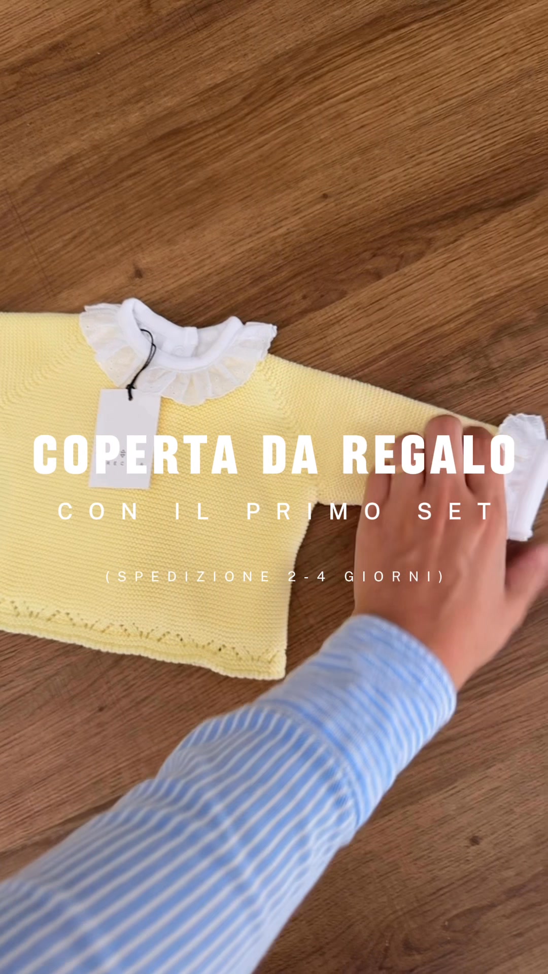 Coperta gratuita con il set