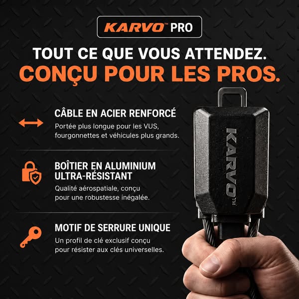 Protégez votre voiture contre le vol en quelques secondes.