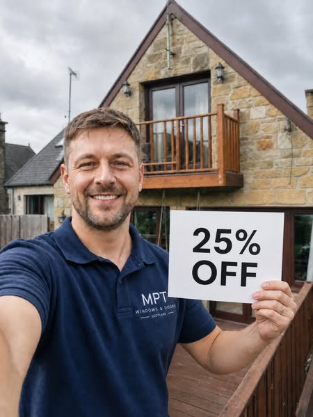 25% OFF WINDOWS & DOORS