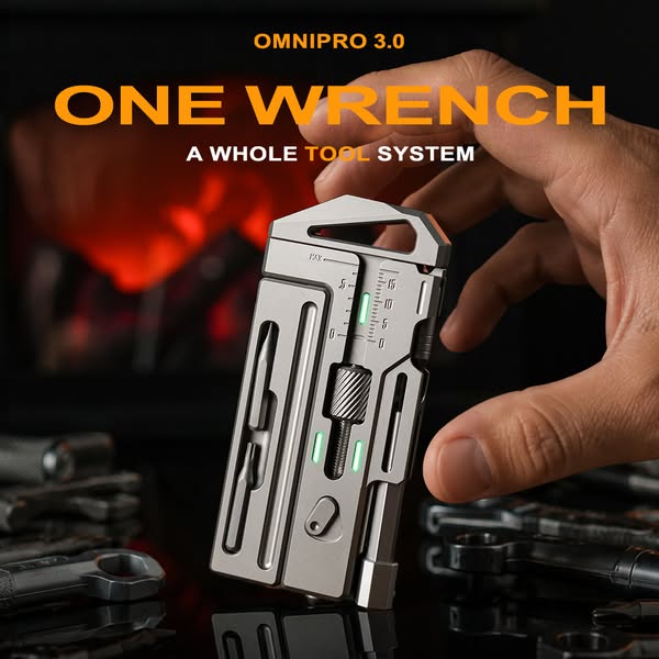 OmniPro Wrench 3.0. Pocket-Sized Toolbox. 0–18mm.
