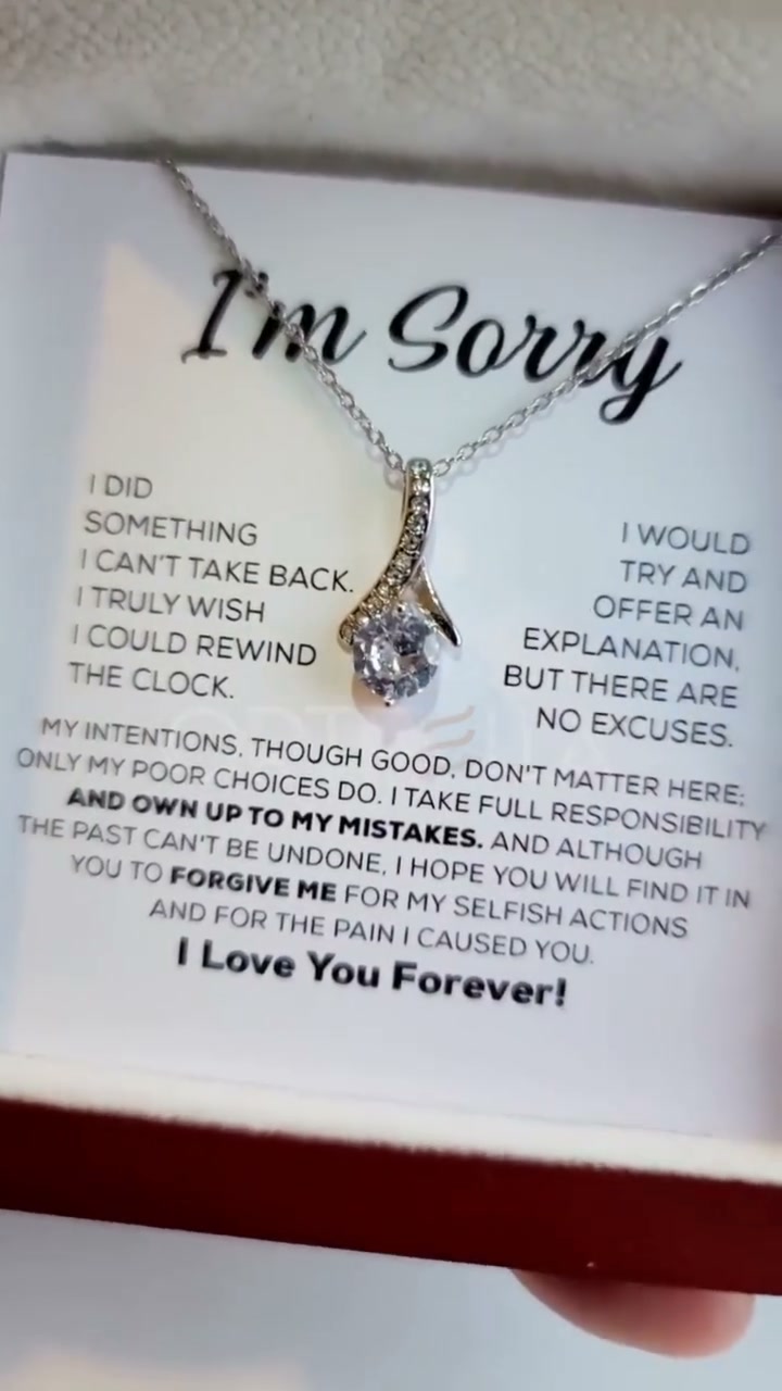 Apology Gift For Her