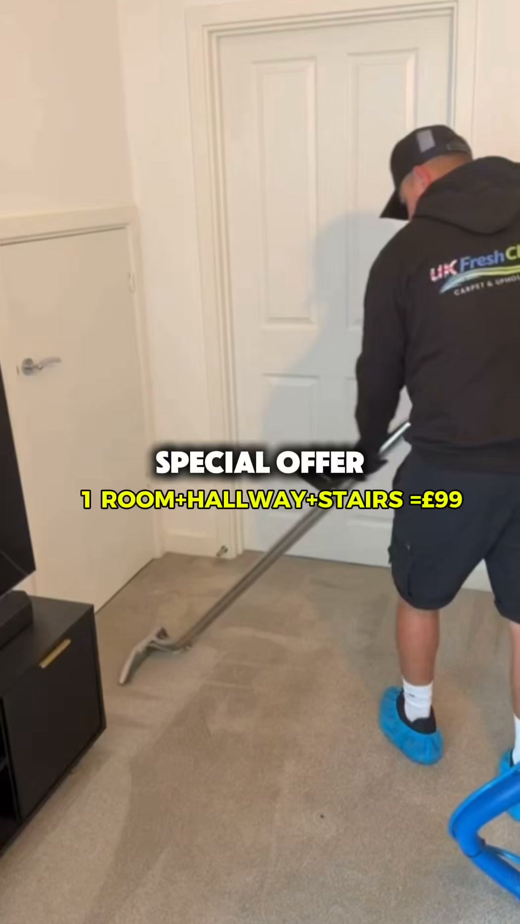 £99 — 1 ROOM + HALLWAY + STAIRS | SEPTEMBER OFFER
