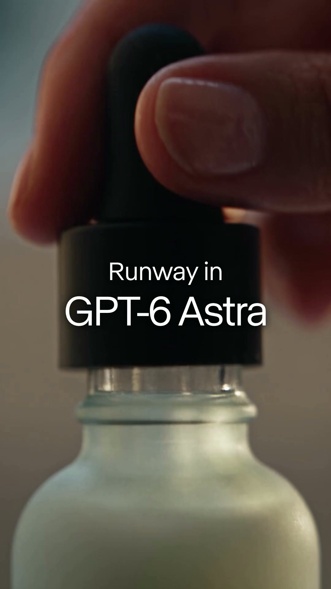 Anúncio de Runway