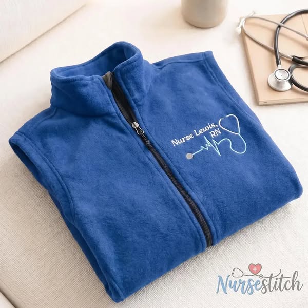 Custom Embroidered Nurse Soft Shell Vest