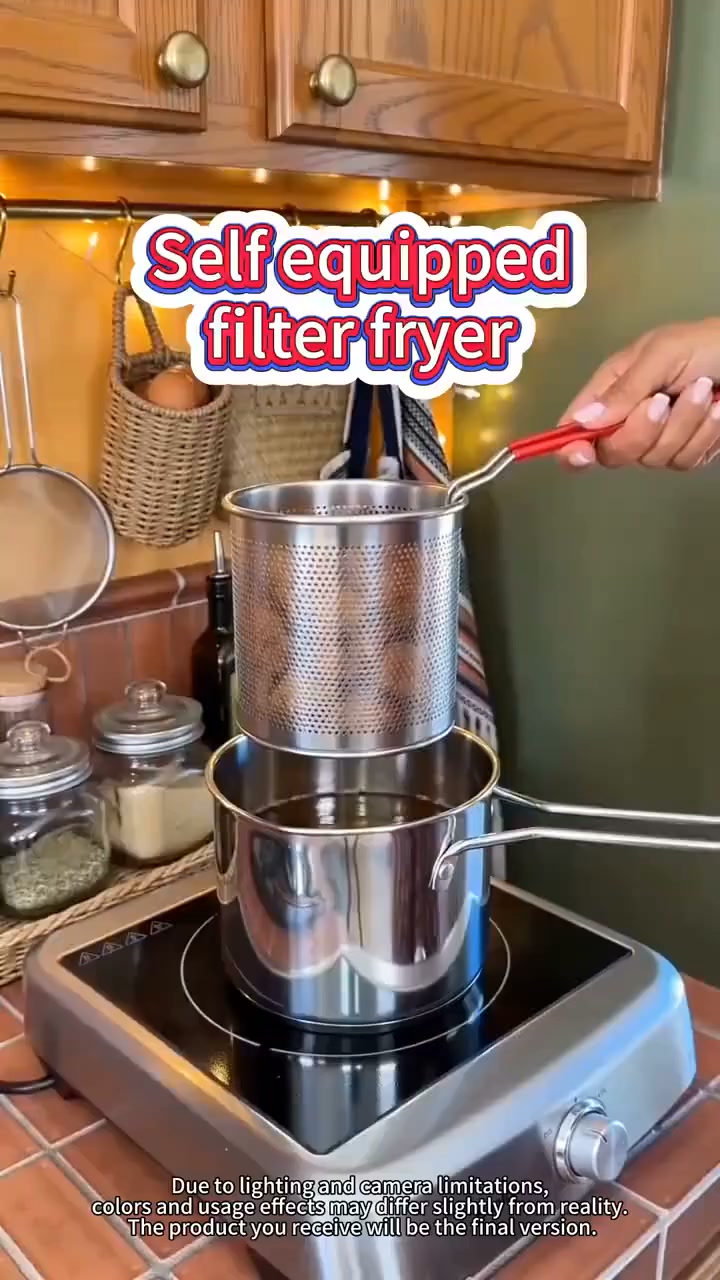 LAST DAY SALE 50% OFF304 Stainless Steel Multifuntional Fryer