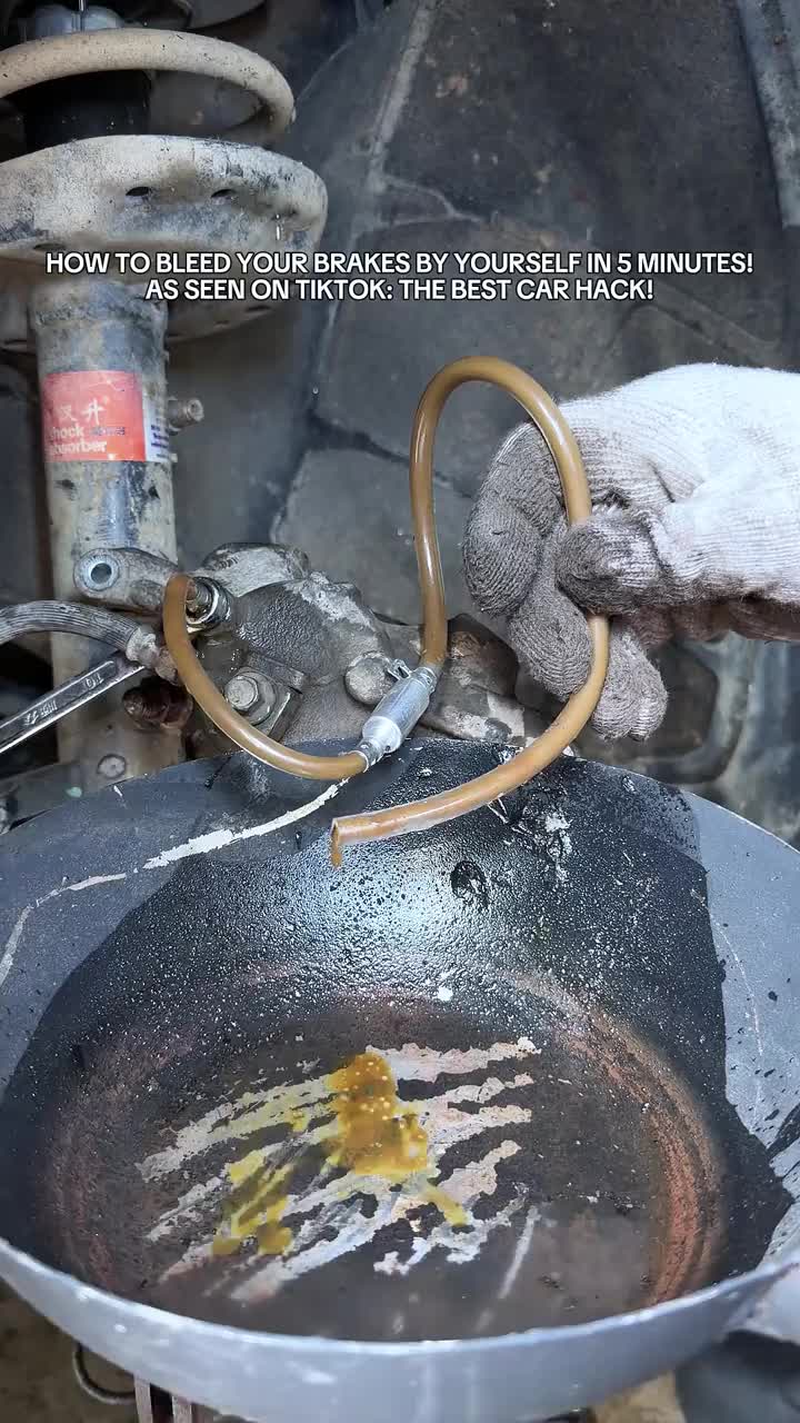 Motorcycle Brake Bleeder Hose