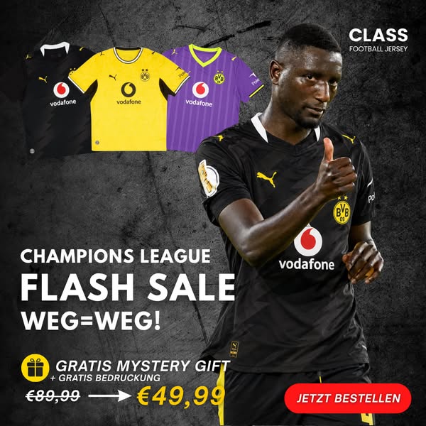BVB Champions League Sale – Nur 49,99 €