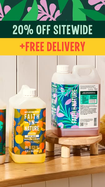 20% OFF + FREE DELIVERY
