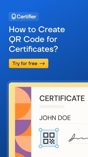 How to Create a QR Code Certificate?