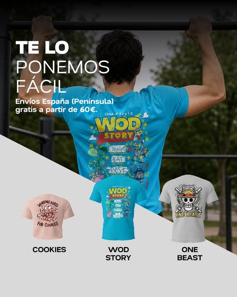 Desde 60 € el envío es gratis