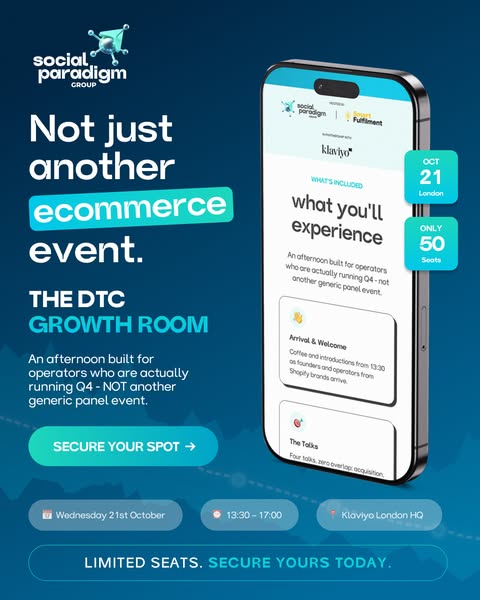 DTC Growth Room - 50 Seats Only