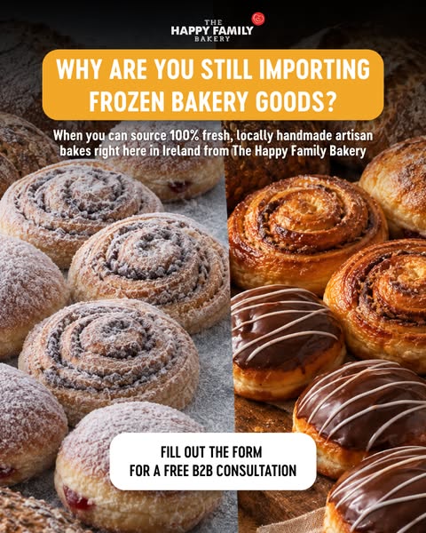 From Our Irish Bakery to Your Business Nationwide