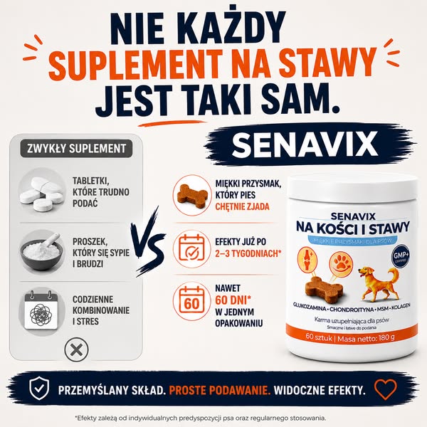 Wsparcie stawów bez walki z tabletkami