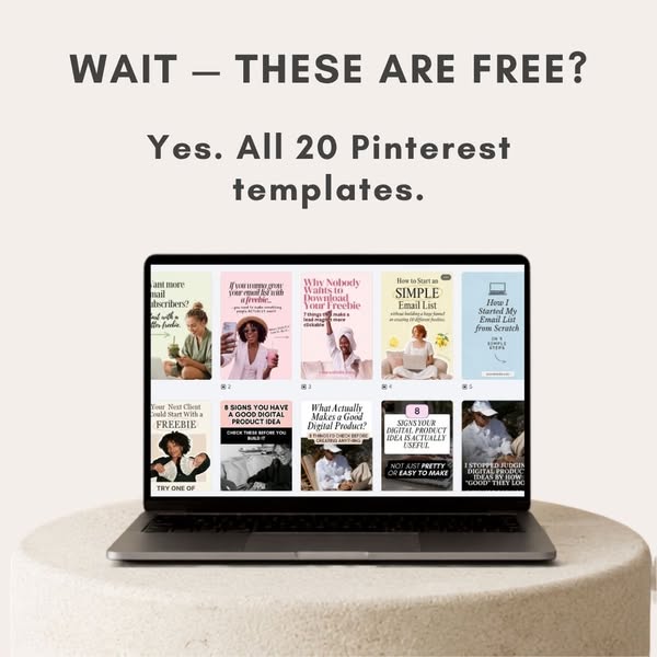 Wait — These 20 Pin Templates Are Free