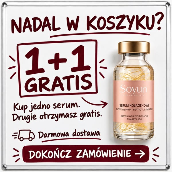 Drugie serum otrzymasz GRATIS