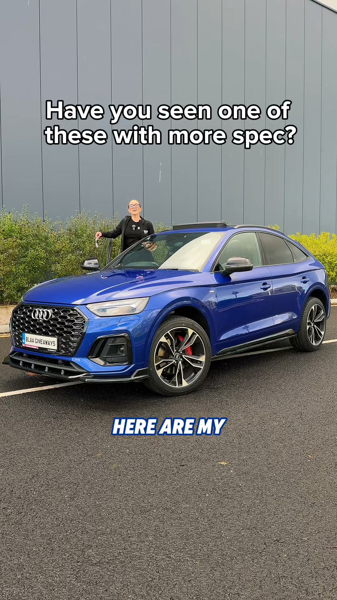 WIN A AUDI Q5 BLACK EDITION OR €30K FOR JUST 39c!