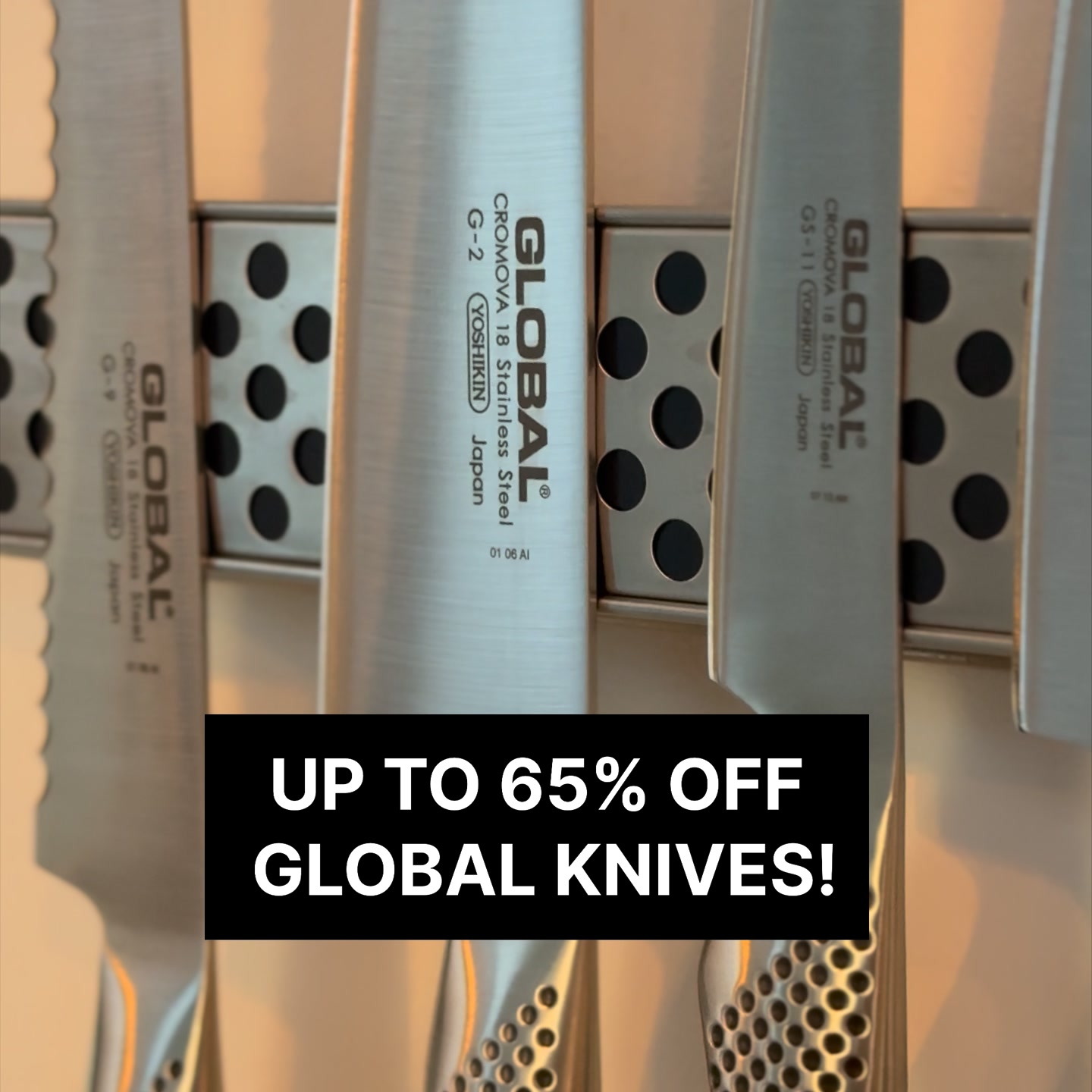 Up to 65% Off Global Knives