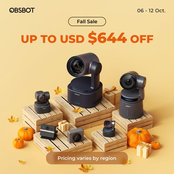 OBSBOT Fall Sale