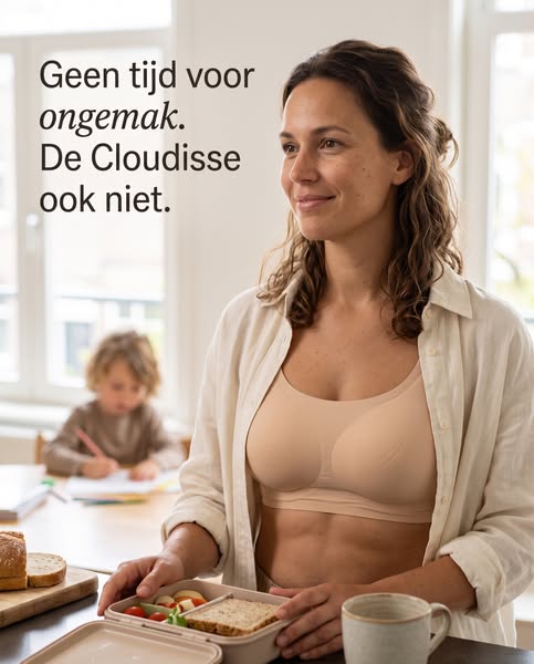 Eindelijk een bh die haar dag niet onderbreekt.