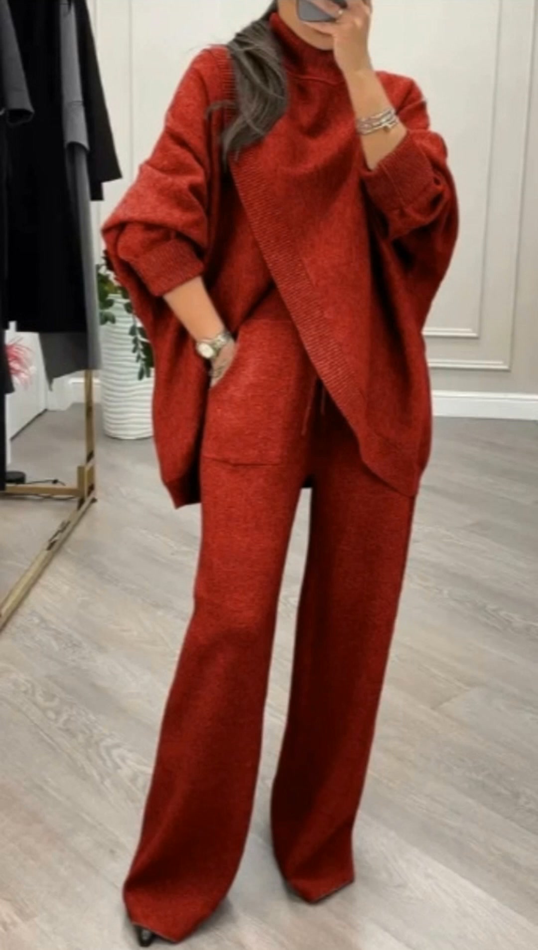 Um conjunto elegante para estar confortável e bem vestida todos os dias!