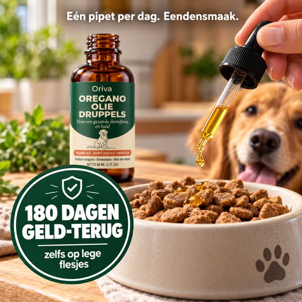 Oriva™ Oregano Druppels: Koop 2 + 1 gratis