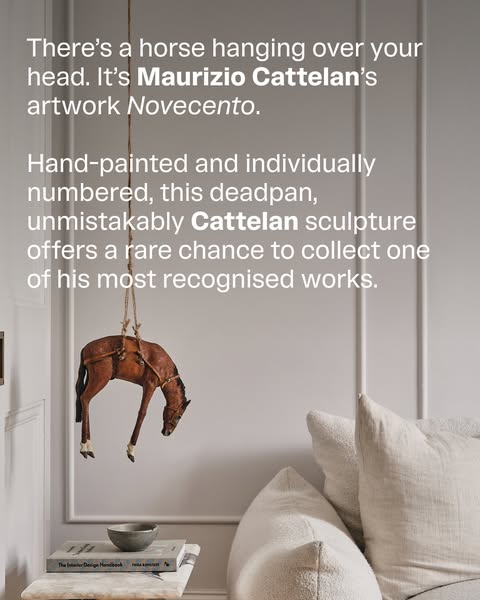 Maurizio Cattelan & Avant Arte