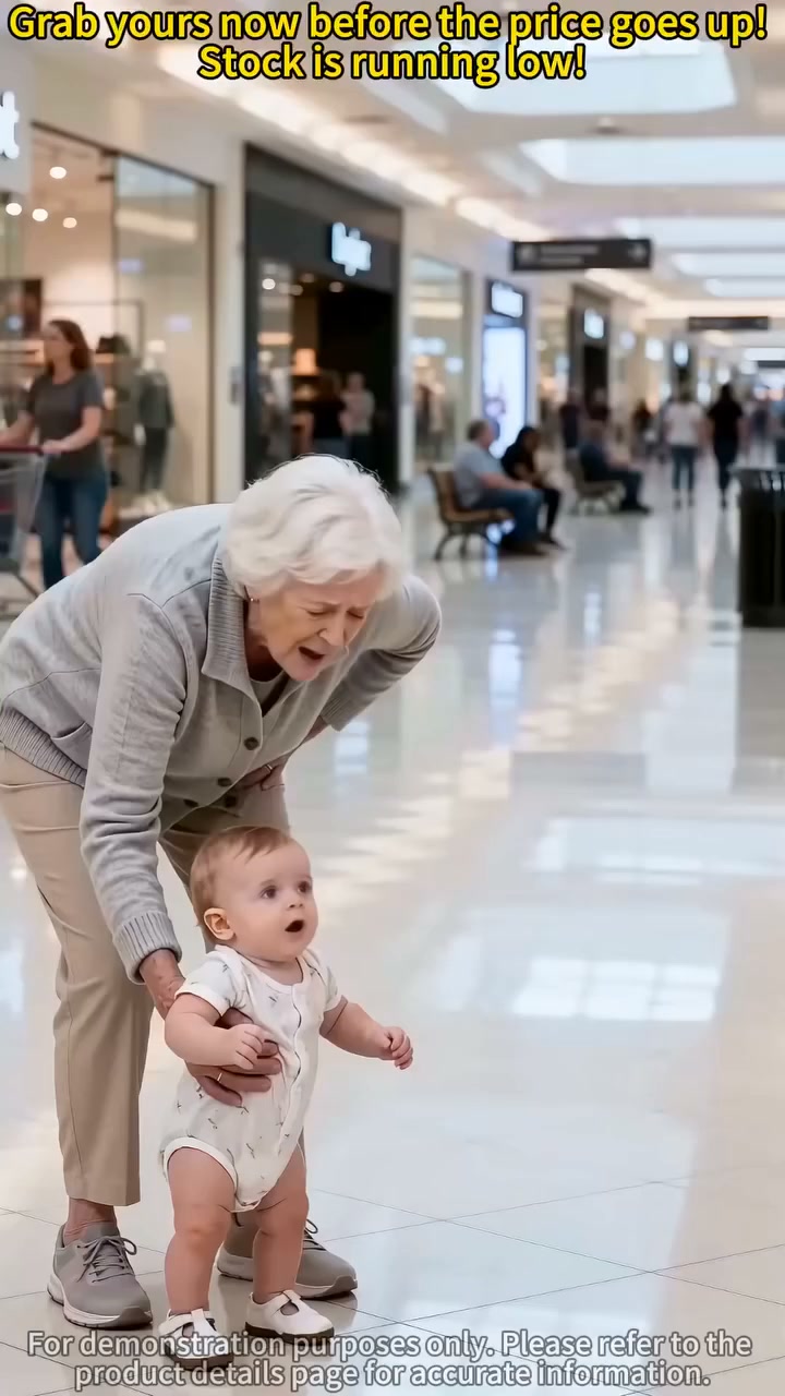 Help Baby Walk Confidently With Zero Parent Back Strain — Ergonomic Toddler Walking Assistant Harness