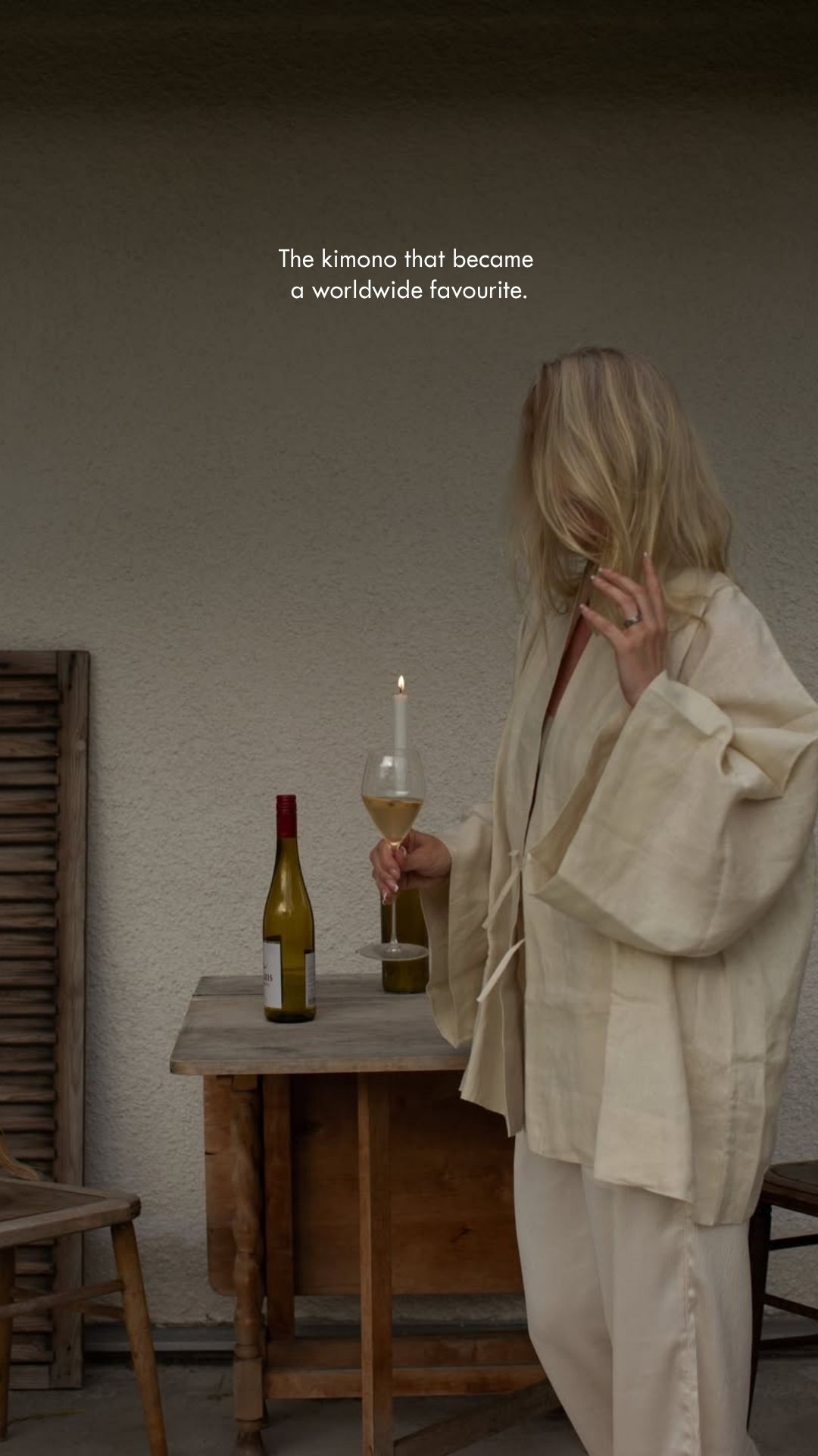 Our most loved linen kimono