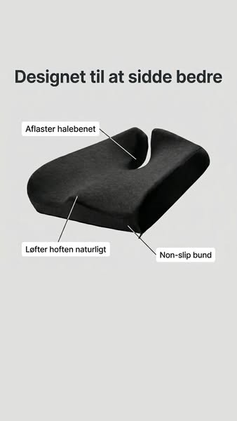 Vil du sidde uden smerter?