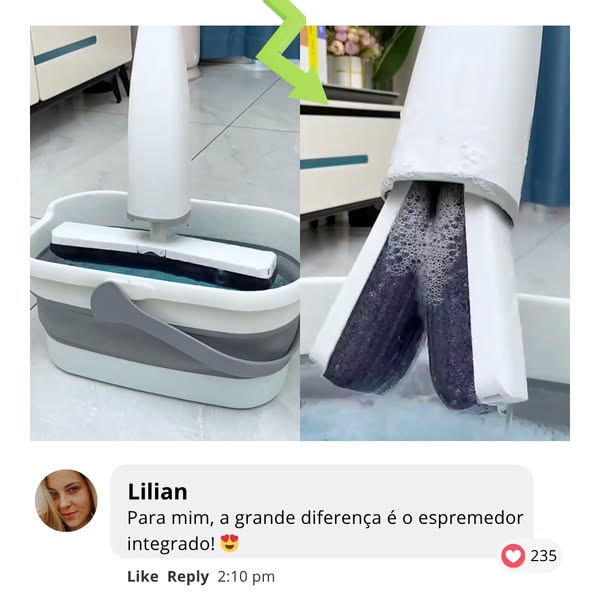 Auto-limpeza em cada passagem.