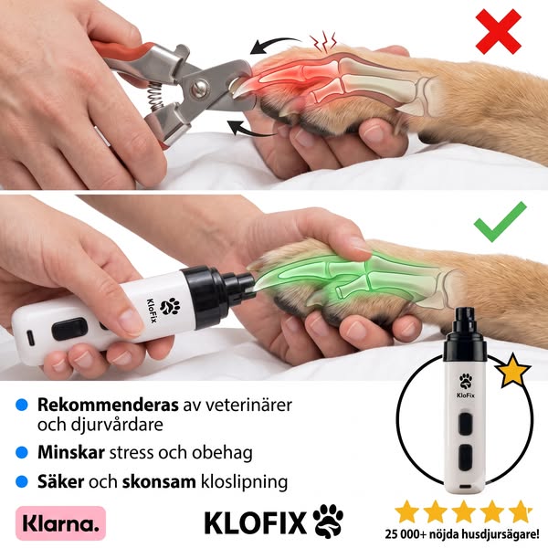 Stressfri klovård för din bästa vän!