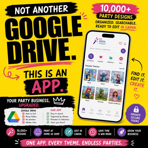 Not Another Google Drive. It’s an APP.