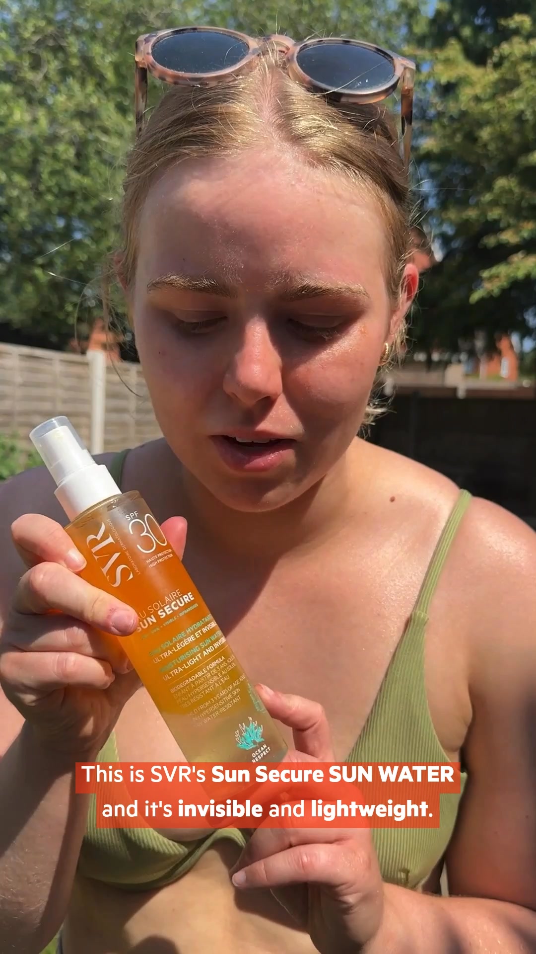 SPF50 With a Glow Finish