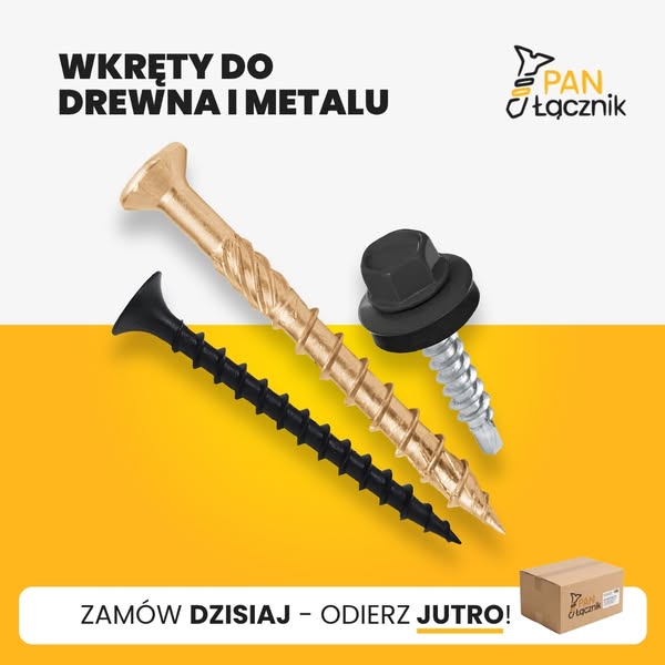 Wkręty do pracy na dachu