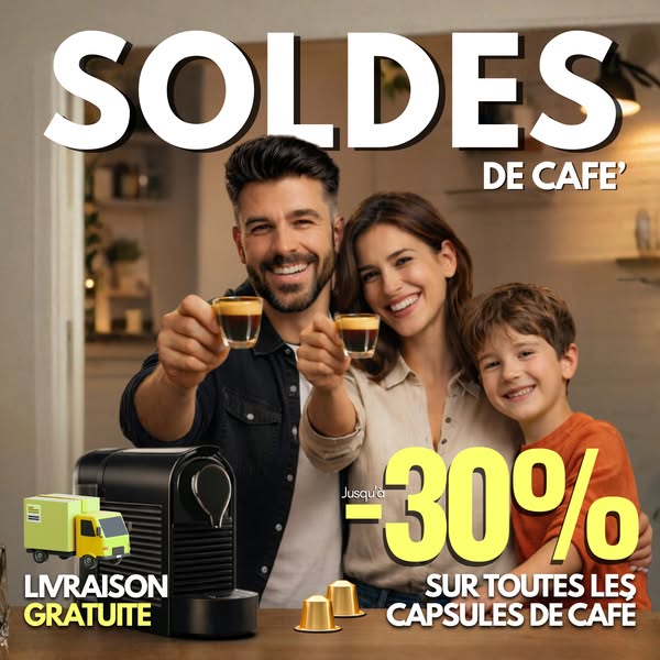 Les Soldes du Café ont Commencé