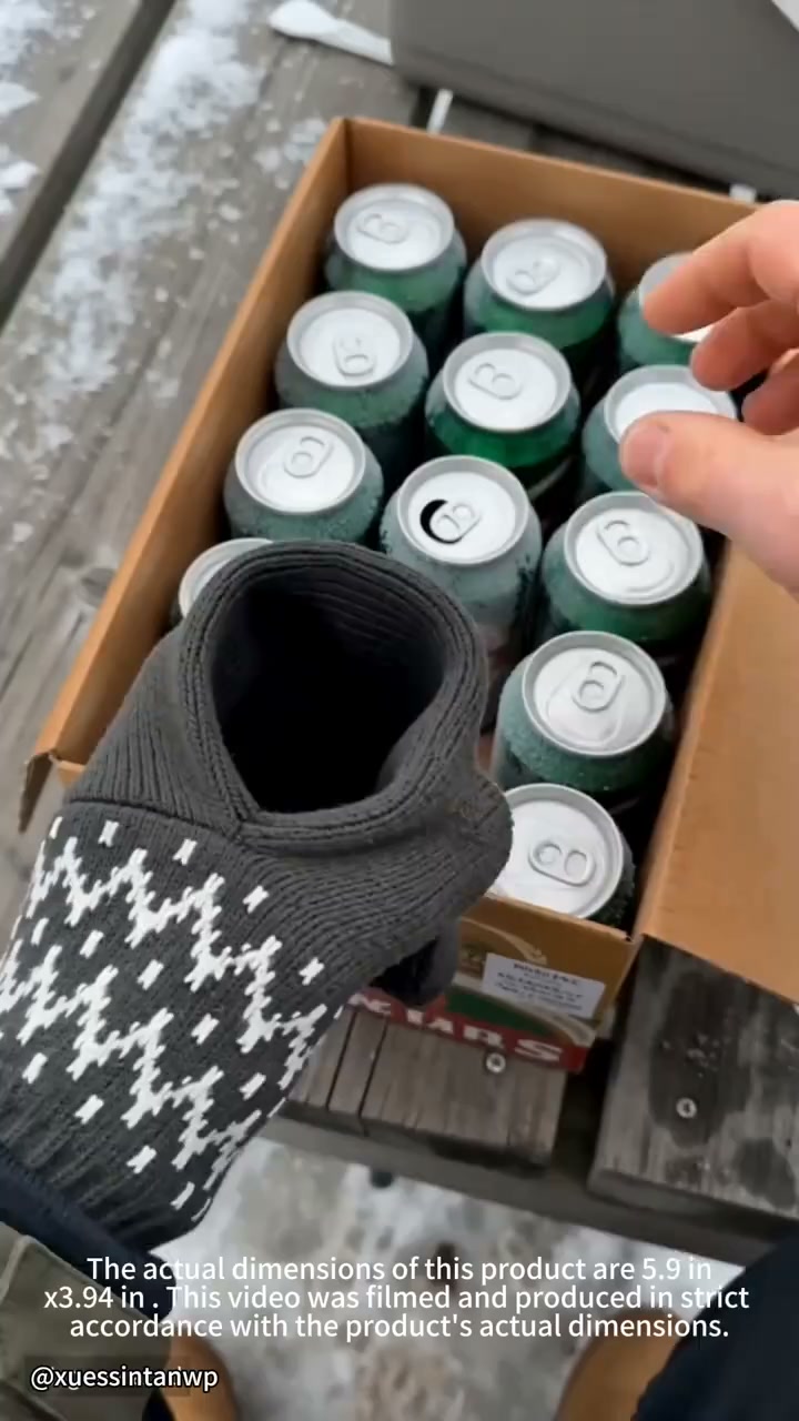 Cold Bottle. Warmer Hand.