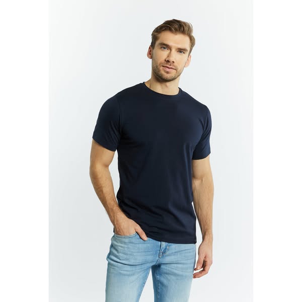 Klasyczny t-shirt z bawełny pima cotton