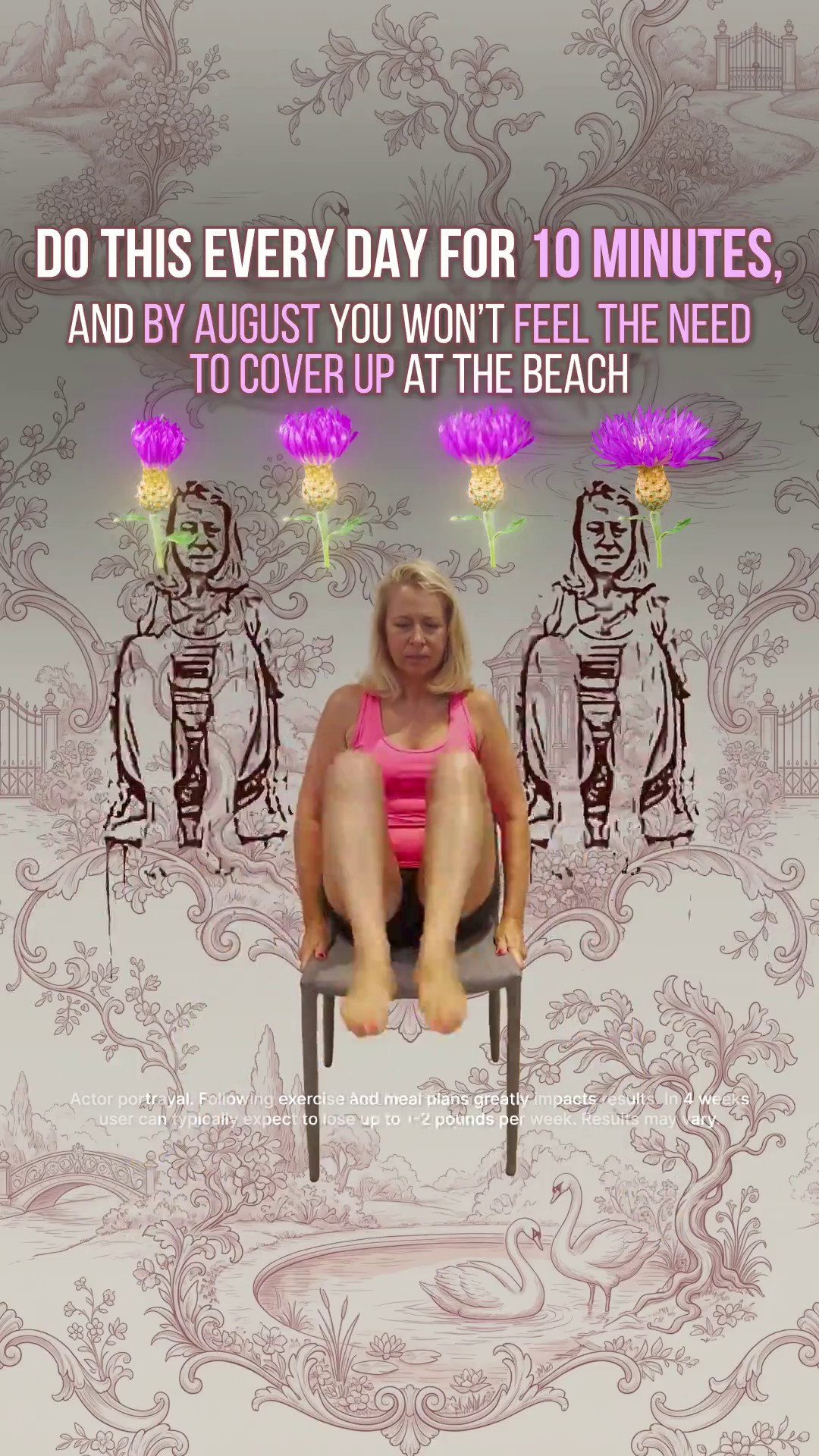 Start Chair Yoga routine