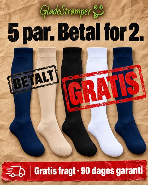 Slut med hævede ben!