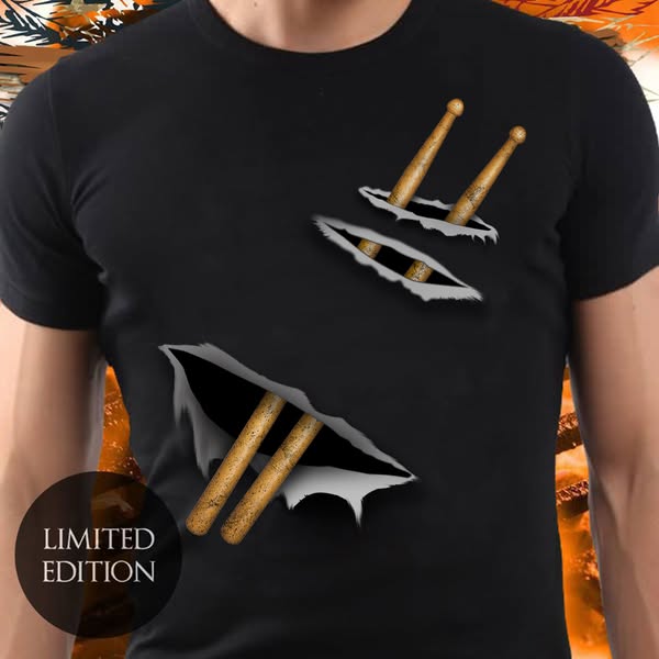 Drum T shirt