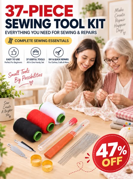 37Pcs Sewing Tool Set