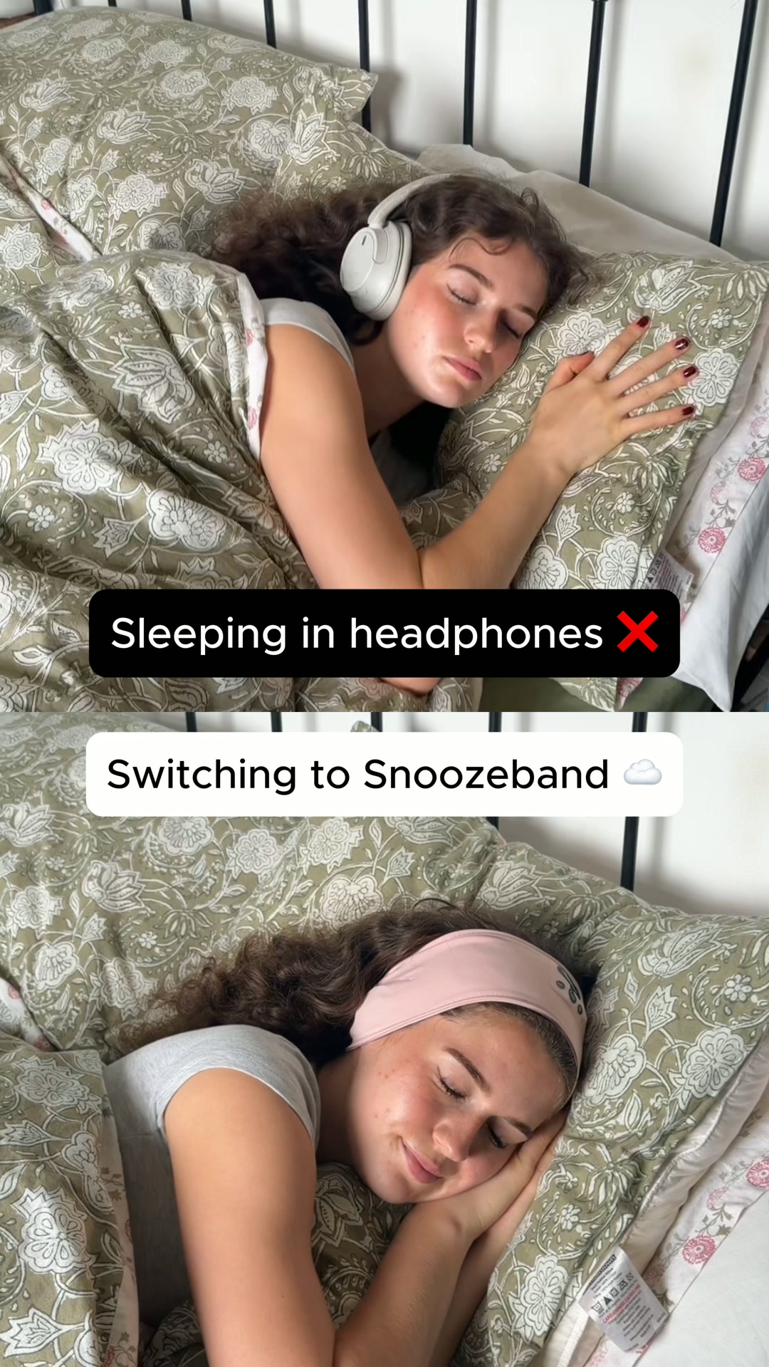 SnoozeBand™ Sleep Headphones