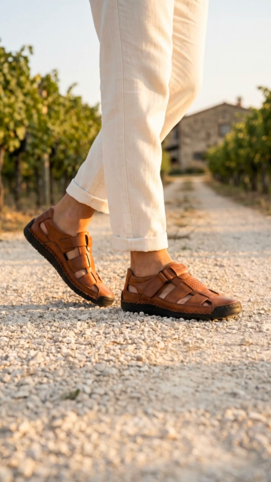 Salerno Fisherman Sandal — A Proper Shoe That Feels Like a Sandal