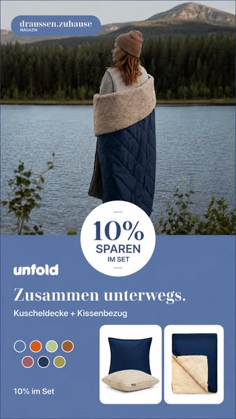 Kuscheldecke + Kissenbezug – 10 % günstiger im Set.